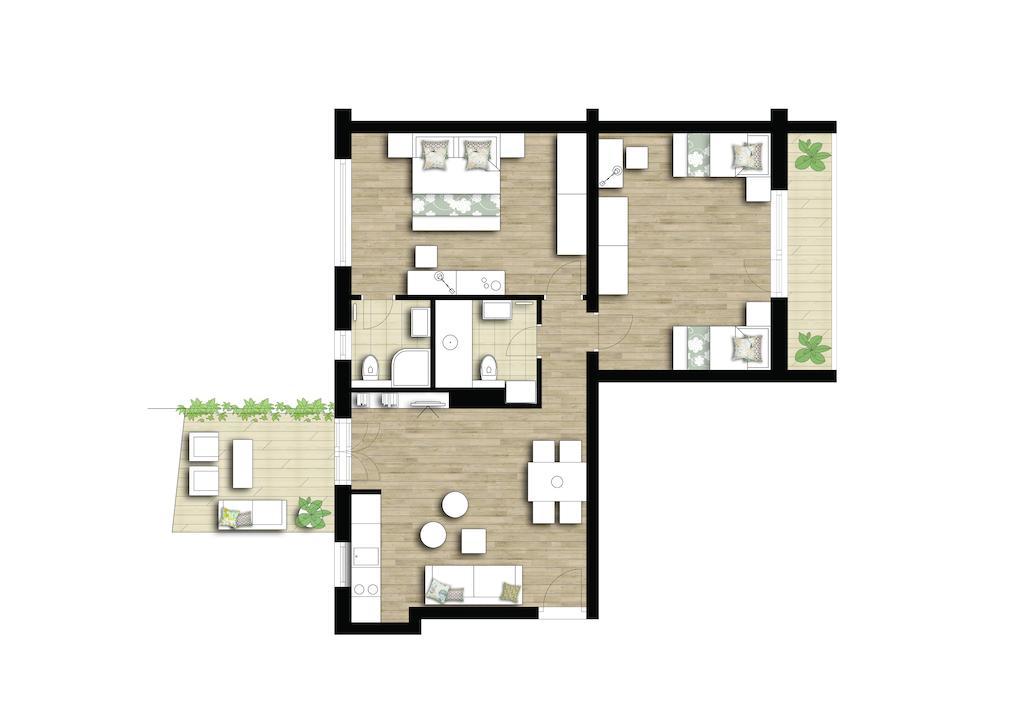 Apartment Akvarel سبليت المظهر الخارجي الصورة
